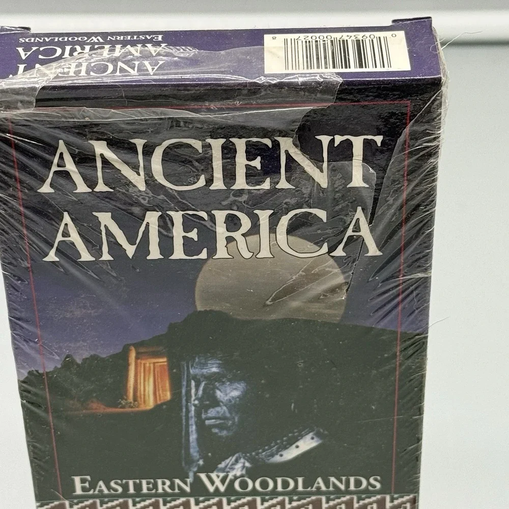 Ancient America Eastern Woodlands VHS Sealed Camera One Native American History
